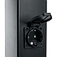 Светильник уличный с розеткой DH0206 E27, 230V, IP44, цвет черный,, фото 2