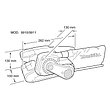 Ленточная шлифмашина 650 вт MAKITA 9910, фото 2