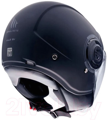 Мотошлем MT Helmets Viale SV Solid A1 - фото 3 - id-p225081894