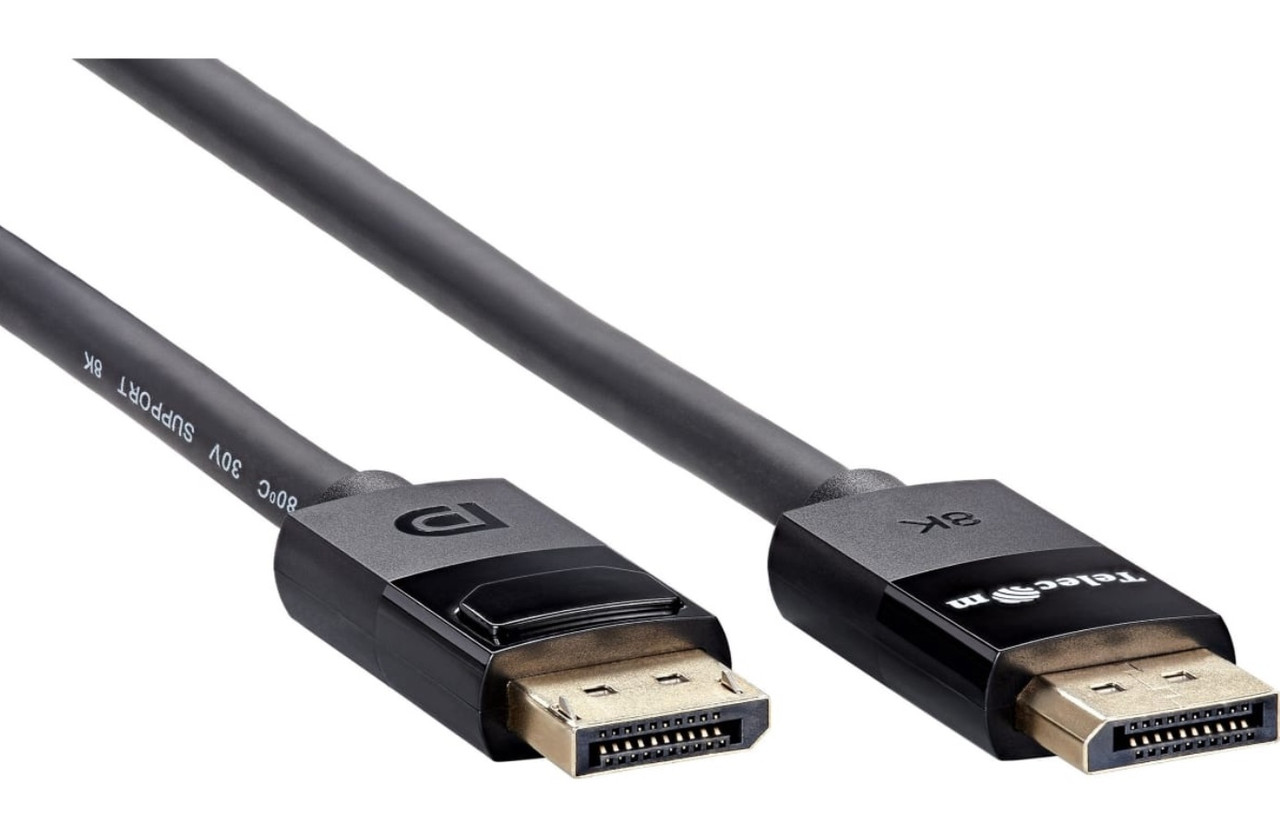 Кабель DisplayPort - DisplayPort (v1.4) 3м - 8K Telecom TCG755-3M - фото 2 - id-p140258874