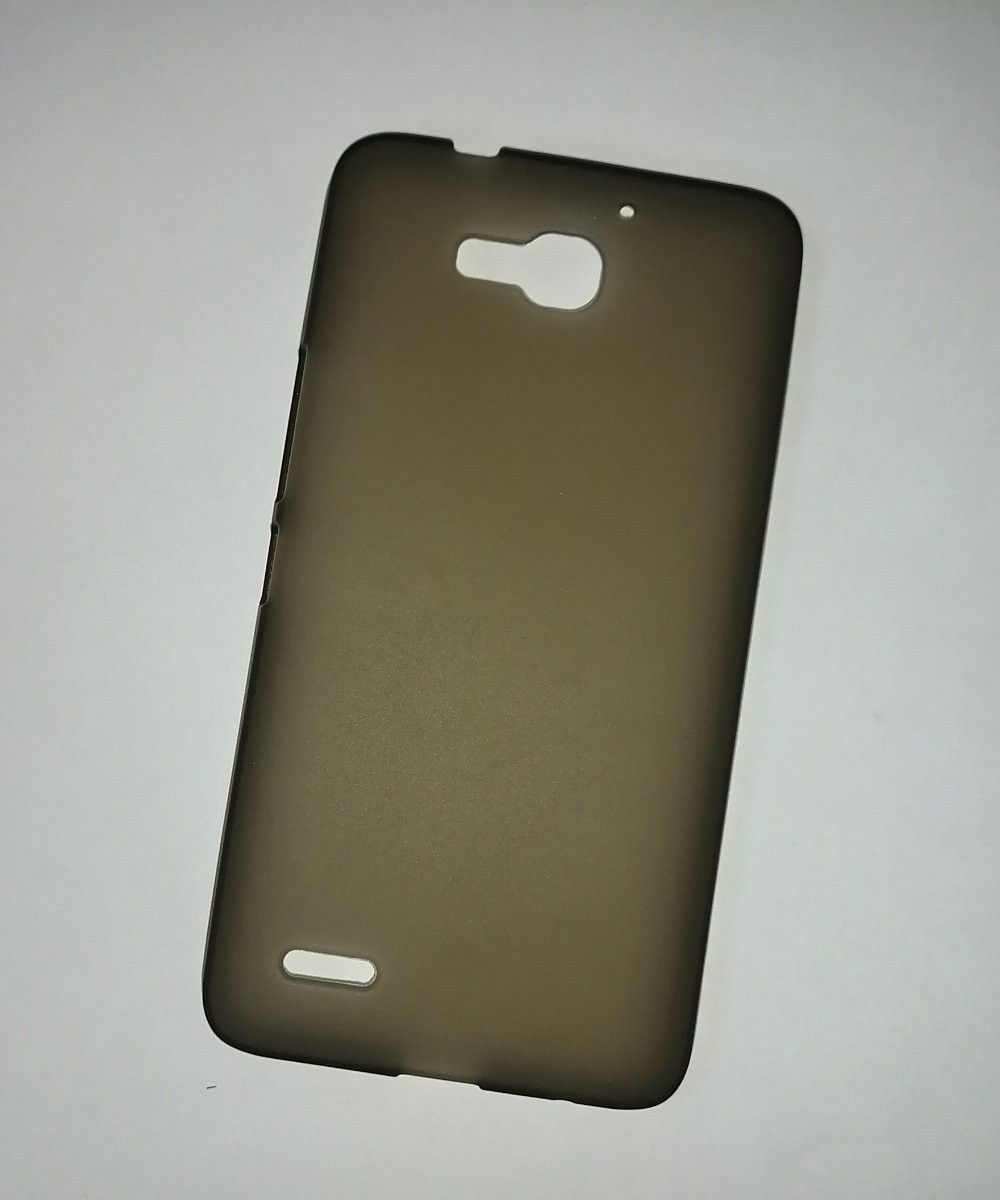 Чехол-накладка JET для Huawei G750 / Honor 3X (силикон) темно-серый - фото 1 - id-p225083607
