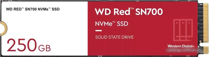 SSD WD Red SN700 250GB WDS250G1R0C - фото 1 - id-p225083825