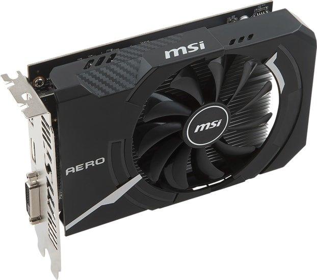 Видеокарта MSI Radeon RX 550 Aero ITX OC 4GB GDDR5 - фото 2 - id-p225083880