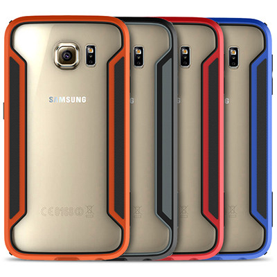 Пластиковый бампер Nillkin Armor-Border series Blue для Samsung G920F Galaxy S6 - фото 4 - id-p225085546
