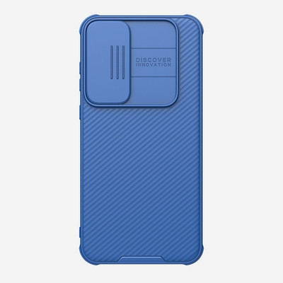Чехол-накладка Nillkin CamShield Pro Синяя для Samsung Galaxy A55 - фото 1 - id-p225085552