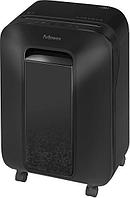 Шредер Fellowes PowerShred LX201 черный (секр.P-5)/перекрестный/12лист./22лтр./скрепки/скобы/пл.карты