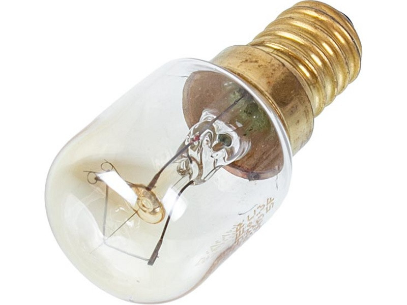 Лампочка, лампа внутреннего освещения для духовки 55304065 (E14 15W 300°C, 22X49 mm, LMP100UN, 073013001, L15) - фото 4 - id-p202252539