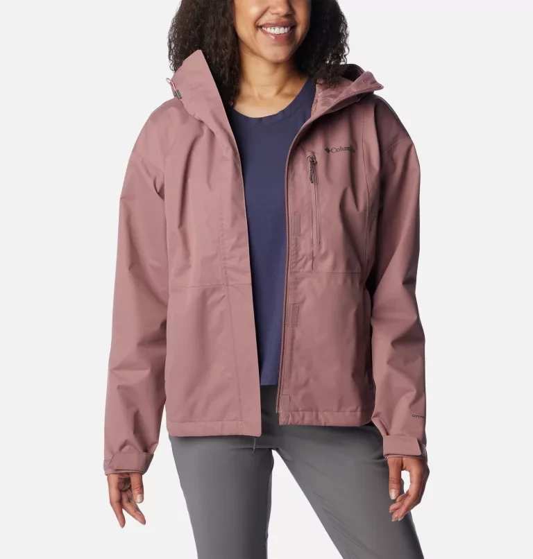 Куртка мембранная женская Columbia Hikebound Jacket темно-розовый 1989251-609 - фото 7 - id-p225086203