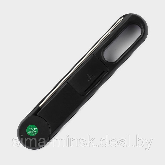 Термометр для пищи электронный, со складным щупом, цвет черный - фото 4 - id-p225086555