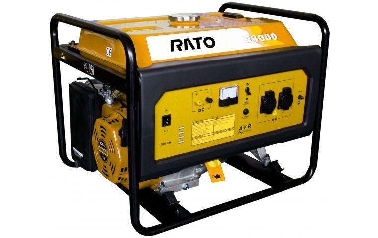 RATO Генератор бензиновый RATO R6000 (6кВт, 230В, RATO R420) - фото 1 - id-p225086636