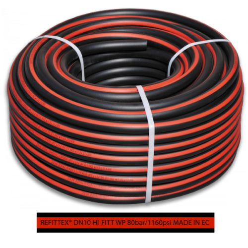 Bradas Шланг ПВХ армированный REFITTEX 80/240bar 10х18мм (бухта 50м)(RH80101850) BRADAS - фото 1 - id-p225087684