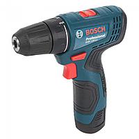 Bosch Дрель-шуруповерт аккум. GSR 120-LI (12.0 В, 2 акк. х 2.0 А/ч Li-Ion, 30Нм,чем.)(0 601 9G8 020) BOSCH