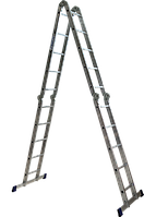 Алюмет Лестница-трансформер алюм. шарнирная многоцелевая TL (4х5 ступ. 152/576см, 15.1кг) АЛЮМЕТ