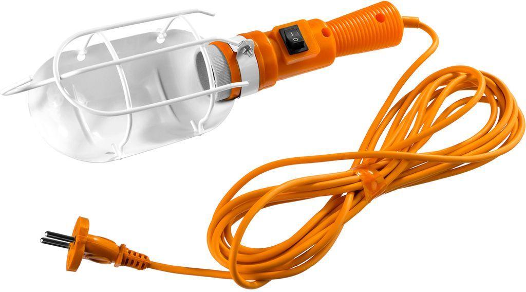 Сибин Светильник переносной, открытого типа, с выключателем, 60Вт, 220В, 5м (56064-60-5) СИБИН - фото 1 - id-p225087064