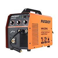 PATRIOT Полуавтомат сварочный WMA 205MQ (MIG/MAG/MMA 8,1 кВт 220В 40-200А ПВ60% КПД80%) PATRIOT / IMPERIAL