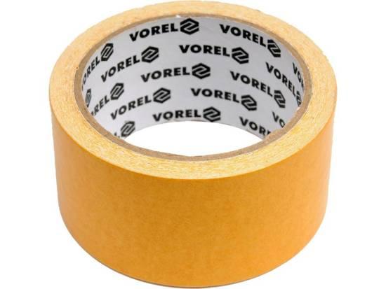 Vorel Лента клейкая двухсторонняя для ковровых покрытий 50ммх25м (75262) VOREL - фото 1 - id-p225088201
