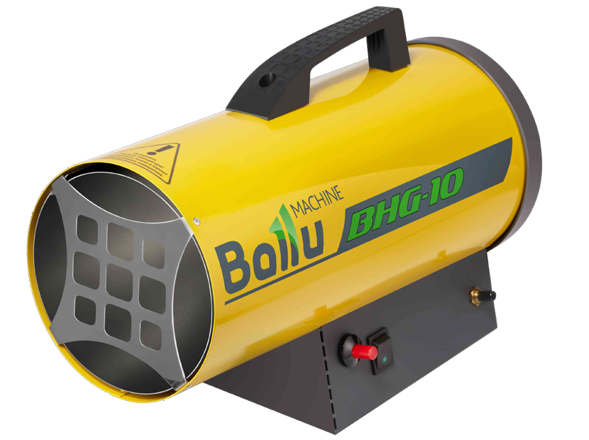 BALLU Пушка тепловая газовая BHG-10 (10 кВт 300 м3/ч 0,82 кг/ч 220В) BALLU - фото 1 - id-p225087453