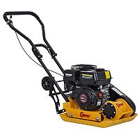 Skiper Виброплита SKIPER C90L-WM (LС200F, 6.5л.с., плита 54х42см., 15кН, 25м/мин, рез. коврик, колёса), SKI