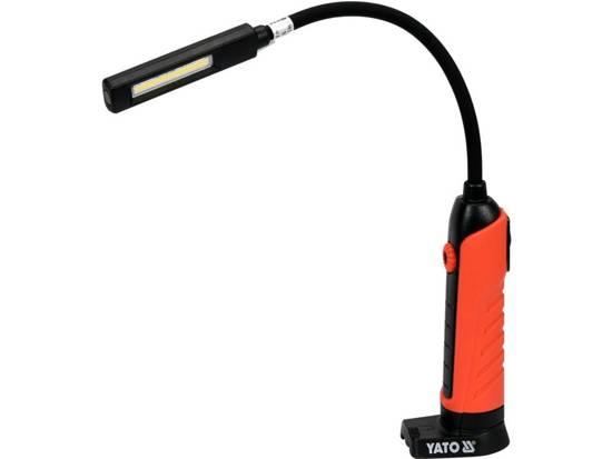 Yato Фонарь светодиодный (10+4 W, 50-500lm, 3.7V, 2600mAh)(YT-08527) YATO - фото 2 - id-p225088659