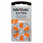 Батарейка в слуховой аппарат ZA13 RAYOVAC EXTRA BL6