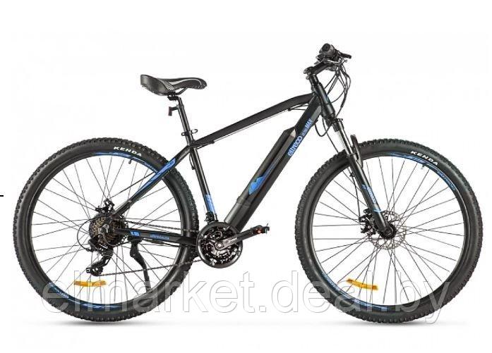 Велогибрид Eltreco Ultra MAX черно-синий - фото 1 - id-p225089811
