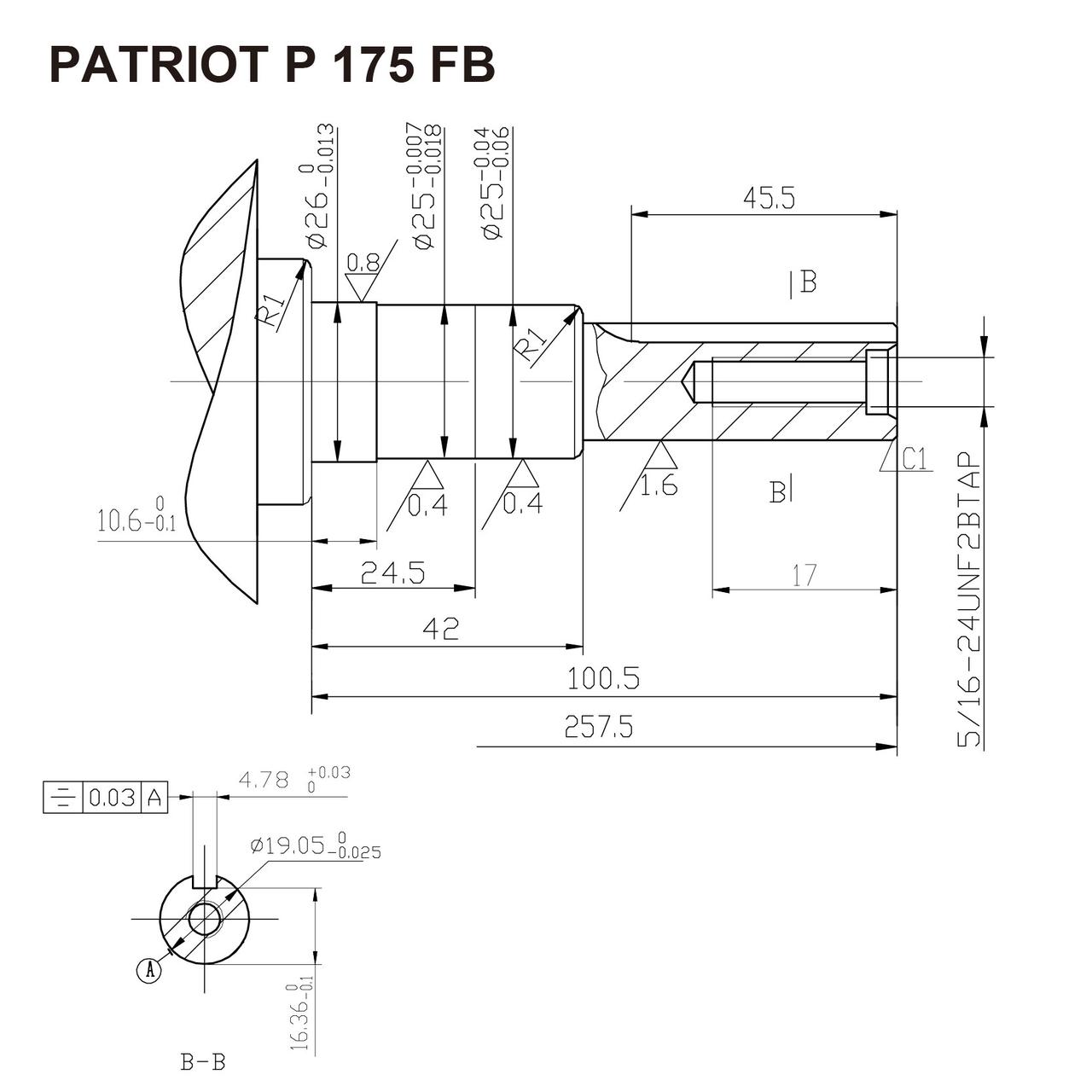 PATRIOT Двигатель бенз. P175 (5.7кВт 4T длин вал Øхвост./цилинд 75/19/70мм ход пор 57мм) PATRIOT / IMPERIAL - фото 10 - id-p225088993