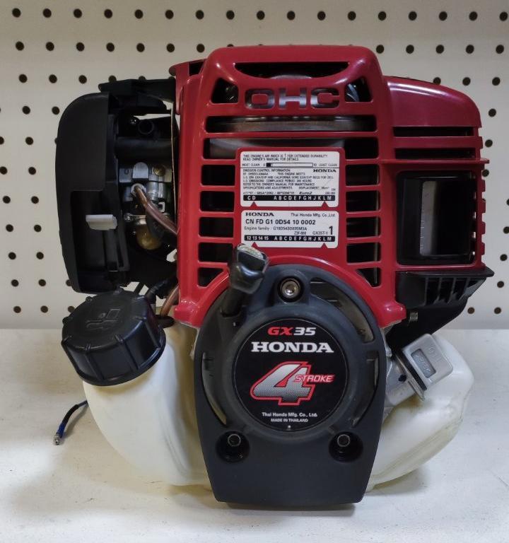 Honda Двигатель GX35T-ST4-OH (1.0 кВт 7000 об/мин 35.8 см3 1.6 Нм Ø хвостовика 78мм одноцилиндровый) HONDA - фото 3 - id-p225087205