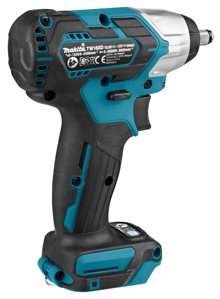 Makita Гайковерт ударный аккум. TW 160 DZ (12.0 В, без АКБ и ЗУ, 160 Нм, 3/8", кор.) MAKITA - фото 8 - id-p225087384