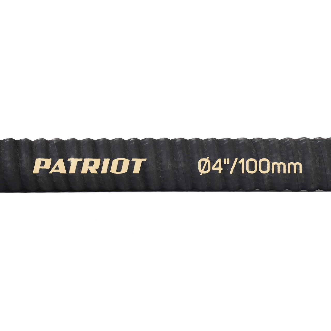 PATRIOT Рукав всасывающий SRH-40 (Ø 100мм 5 бар 4м °С -30/+80) PATRIOT - фото 2 - id-p225089169