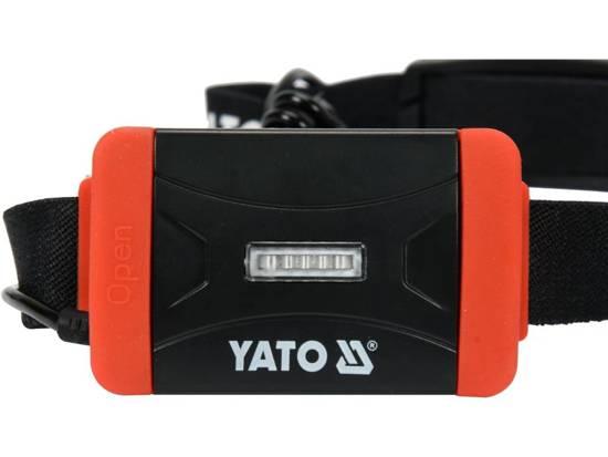 Yato Фонарь светодиодный налобный CREE XTE (500lm, 70м., 3хAAA, IP44, 6 режимов работы)(YT-08595) YATO - фото 3 - id-p225088404