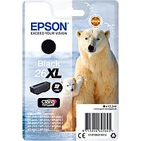 EPSON C13T26214010/4012 26XL Pig BK картридж к Expression Premium XP-600, 605, 700, 800 (cons ink)