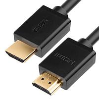 GCR Кабель 1.0m HDMI 1.4, 30/30 AWG, позолоченные контакты, FullHD, Ethernet 10.2 Гбит/с, 3D, 4Kx2K, экран