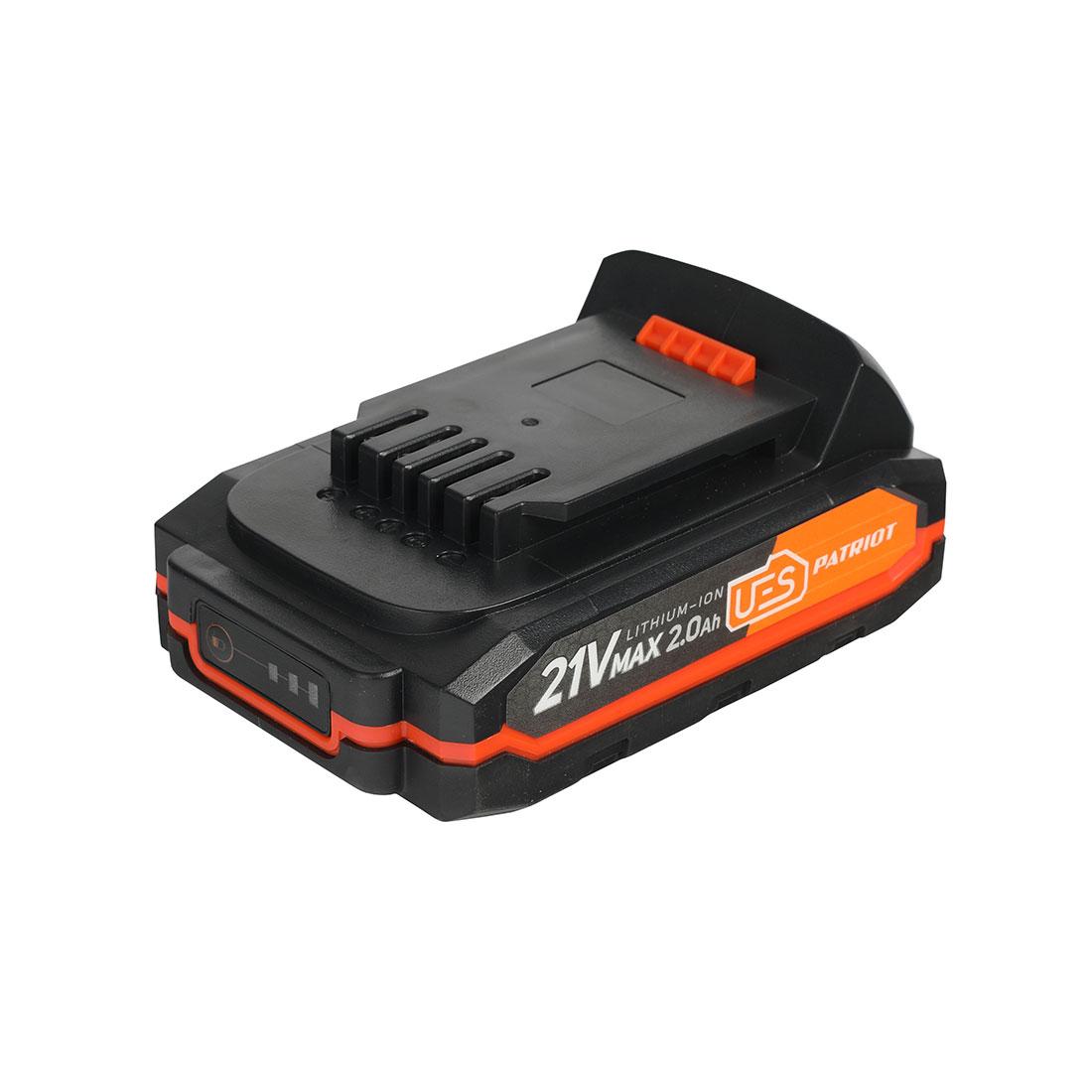 PATRIOT Аккумулятор 21В 1шт. 2.0 А/ч Li-ion BR 21 V Max Pro UES PATRIOT - фото 3 - id-p225089470