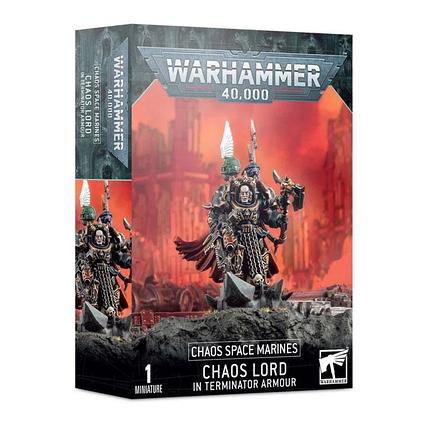 Warhammer: Космический Десант Хаоса Лорд Терминатор / Chaos Space Marines Terminator Lord (арт. 43-12), фото 2