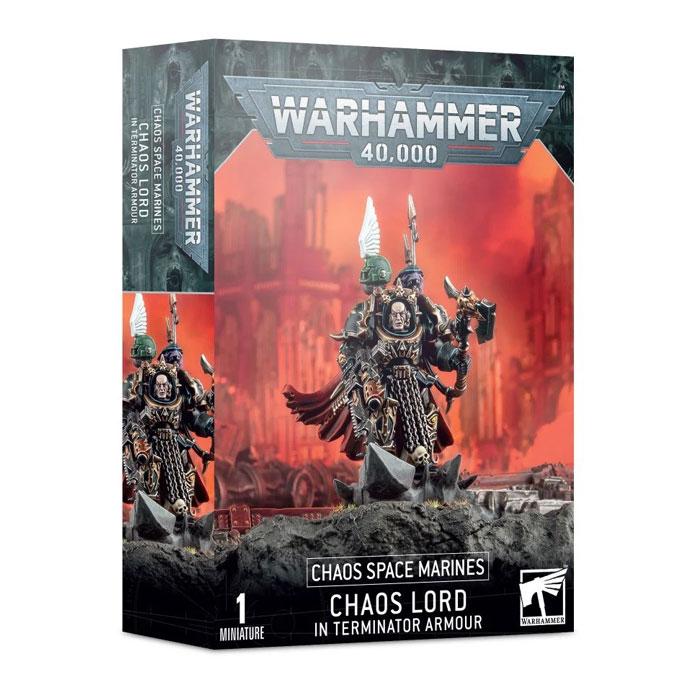 Warhammer: Космический Десант Хаоса Лорд Терминатор / Chaos Space Marines Terminator Lord (арт. 43-12)