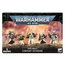 Warhammer: Тёмные Ангелы Космодесантники-Ветераны / Dark Angels Company Veterans Squad (арт. 44-09)