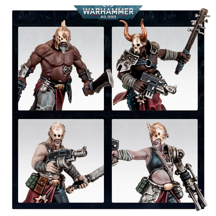 Warhammer: Космический Десант Хаоса Культисты Хаоса / Chaos Space Marines Chaos Cultists (арт. 43-88) - фото 4 - id-p225090015