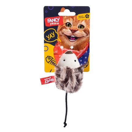 Мягкая игрушка для кошек Fancy pets Мышь, фото 2