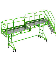 Передвижная рабочая площадка для обслуживания