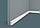 Декоративная рейка из экополимера Cosca Decor Экополимер RX005, 2000*20*10 мм, фото 3
