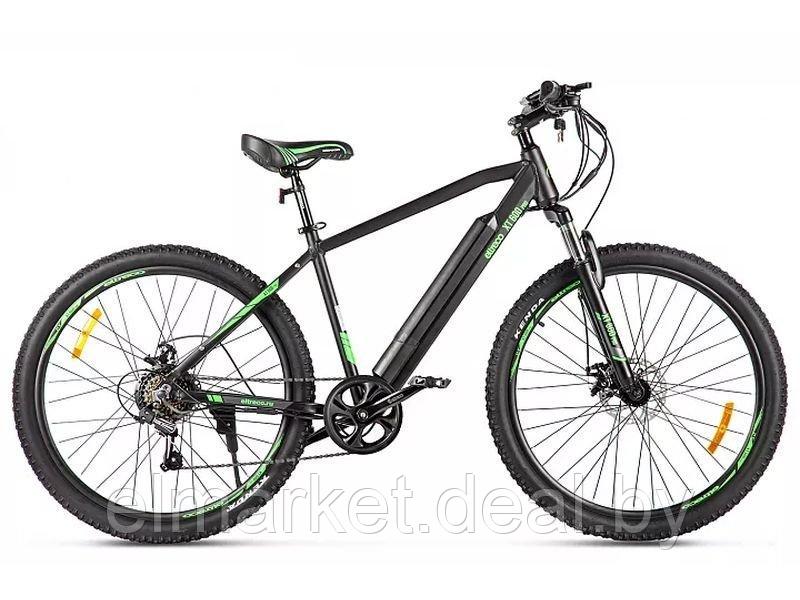 Велогибрид Eltreco XT 600 Pro черно-зеленый - фото 1 - id-p225091782