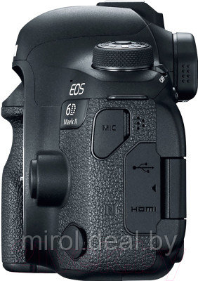 Зеркальный фотоаппарат Canon EOS 6D Mark II Body (1897C031AA) - фото 6 - id-p225093148