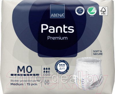 Трусы впитывающие для взрослых Abena Pants M0 Premium - фото 1 - id-p225094387