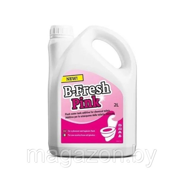 Жидкость для биотуалета Thetford B-Fresh Pink (Би-Фреш Пинк) 2л. - фото 5 - id-p42526977
