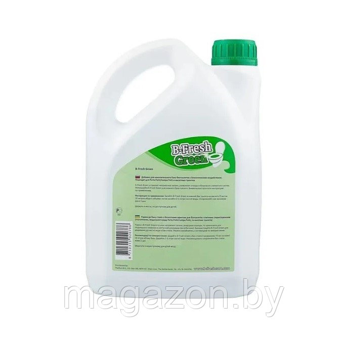 Жидкость для биотуалета Thetford B-Fresh Green (Би-Фреш Грин) 2л. - фото 4 - id-p42526981