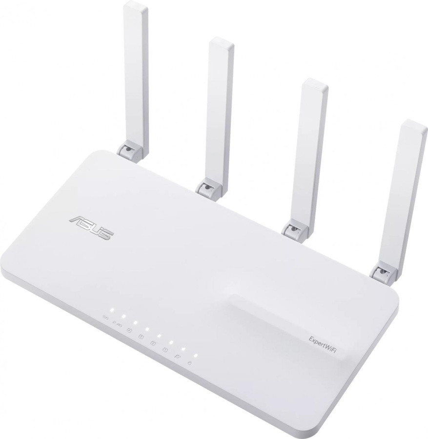 Роутер ASUS EBR63//802.11 a/b/g/n/ac/ax, 574 + 2402 Mbps, 2,4 + 5 gGz, 4 antenna, USB; 90IG0870-MO3C00 - фото 1 - id-p225092013