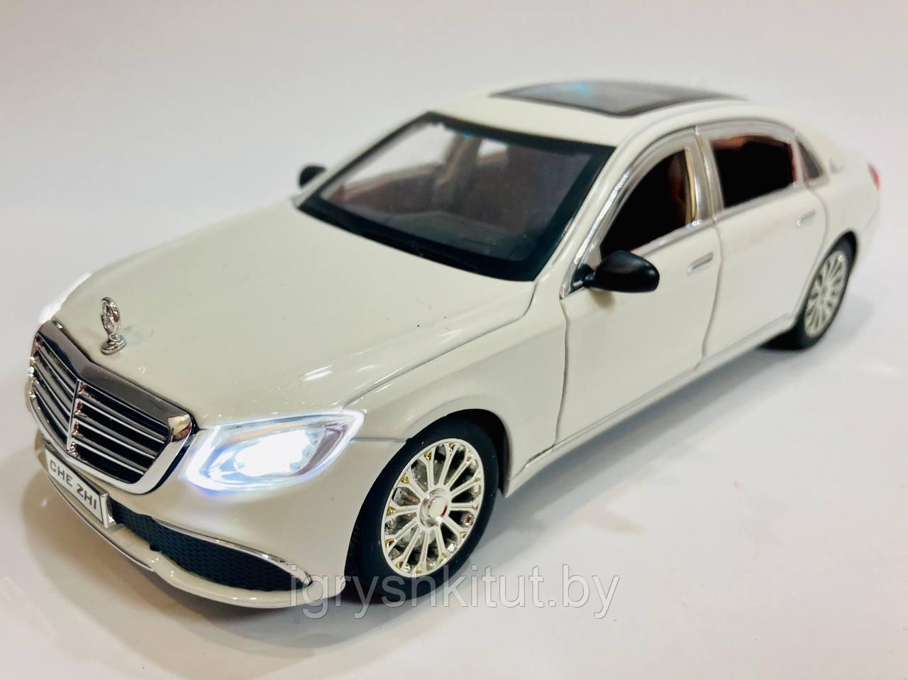 Большая металлическая машина Mercedes-Benz Е300, свет, звук - фото 1 - id-p225095742