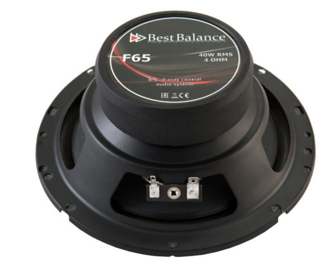 Автомобильная коаксиальная акустическая система 6,5" Best Balance F65 - фото 3 - id-p225095729