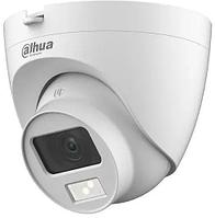 Камера видеонаблюдения аналоговая Dahua DH-HAC-HDW1500CLQP-IL-A-0280B-S2 2.8-2.8мм цв.