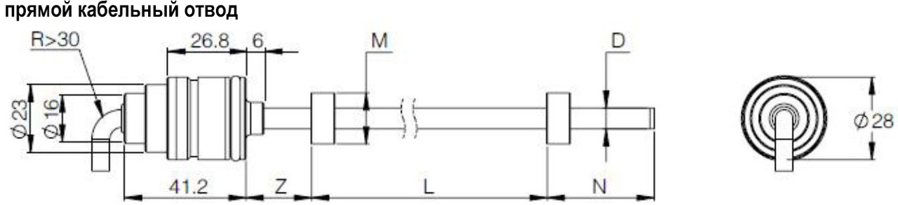 Магнитострикционные датчики линейных перемещений AMT Linear Position Sensor серии MS с аналоговым выходом - фото 2 - id-p225102329